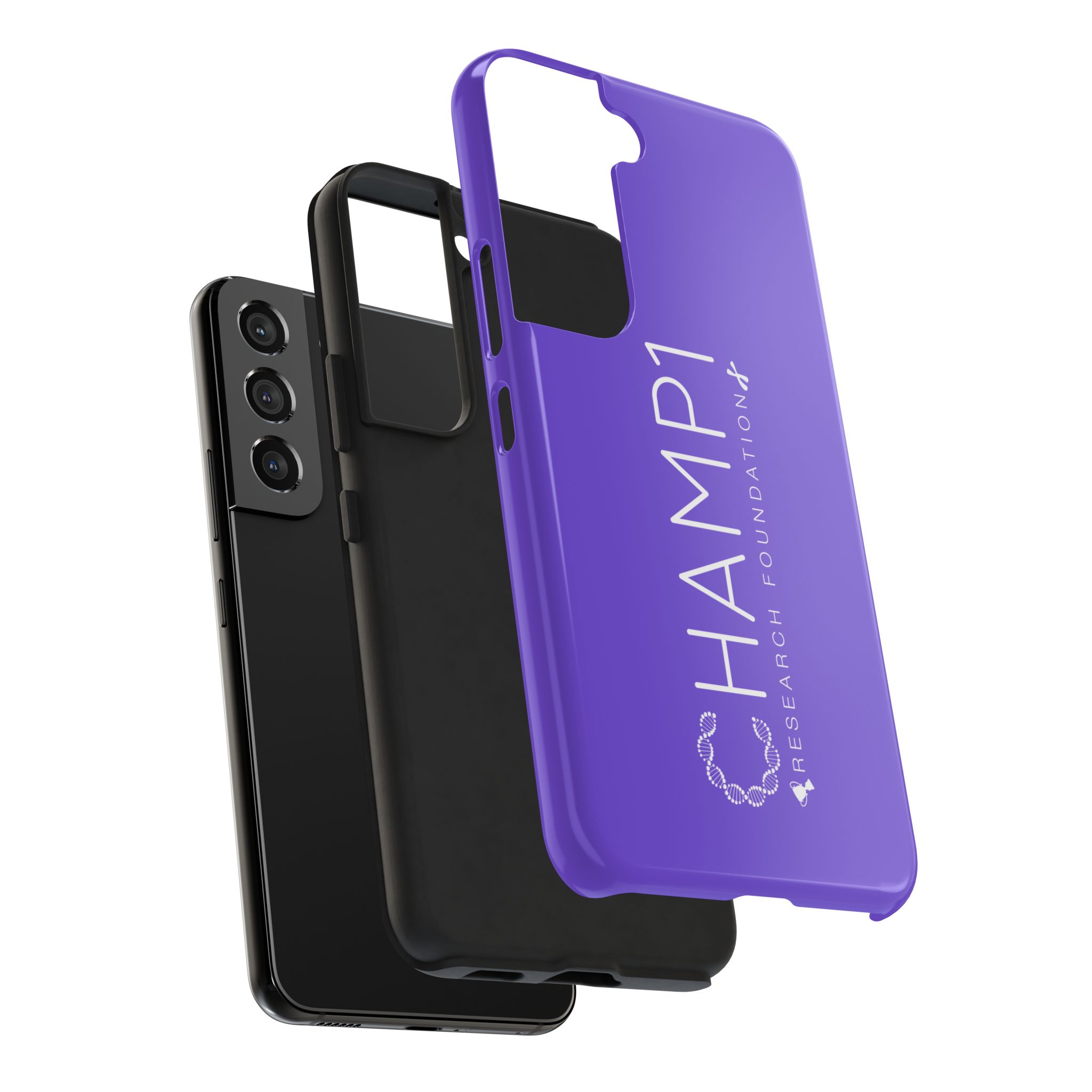 CHAMP1 Research Foundation Purple Tough Phone Case - Image 85