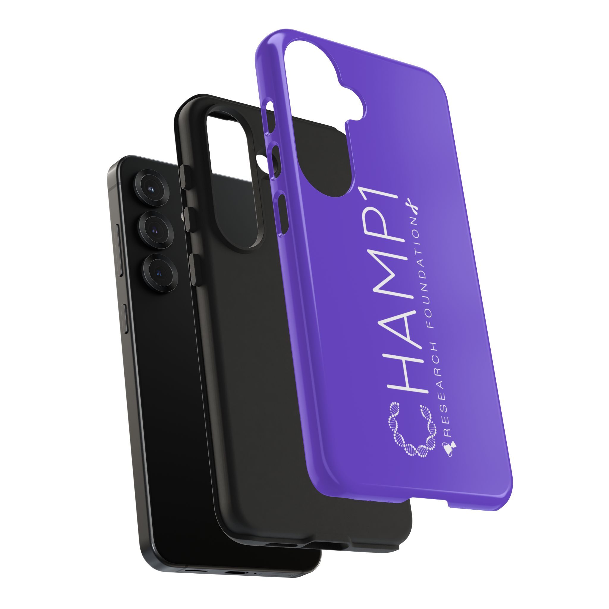 CHAMP1 Research Foundation Purple Tough Phone Case - Image 104