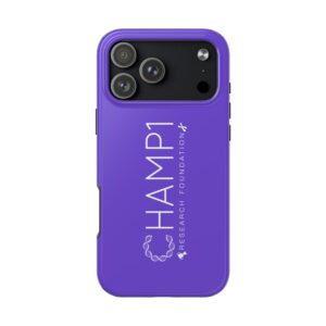 CHAMP1 Research Foundation Purple Tough Phone Case