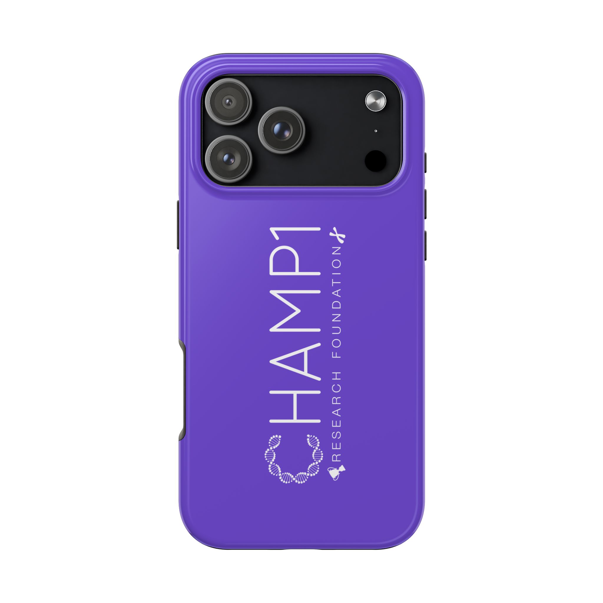 CHAMP1 Research Foundation Purple Tough Phone Case