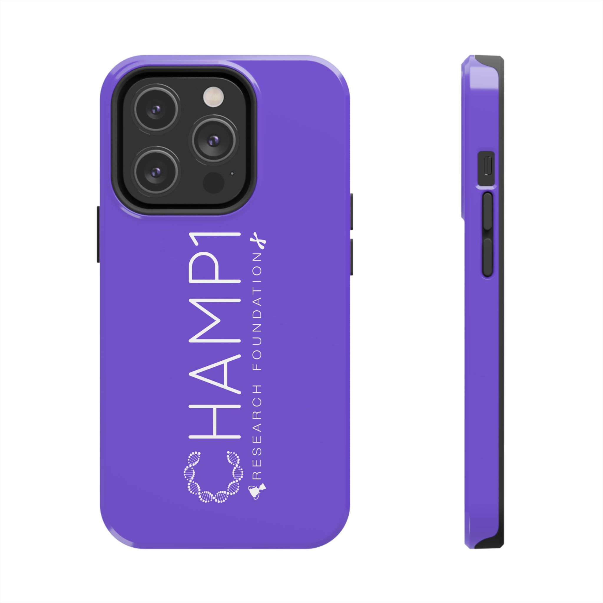 CHAMP1 Research Foundation Purple Tough Phone Case - Image 50