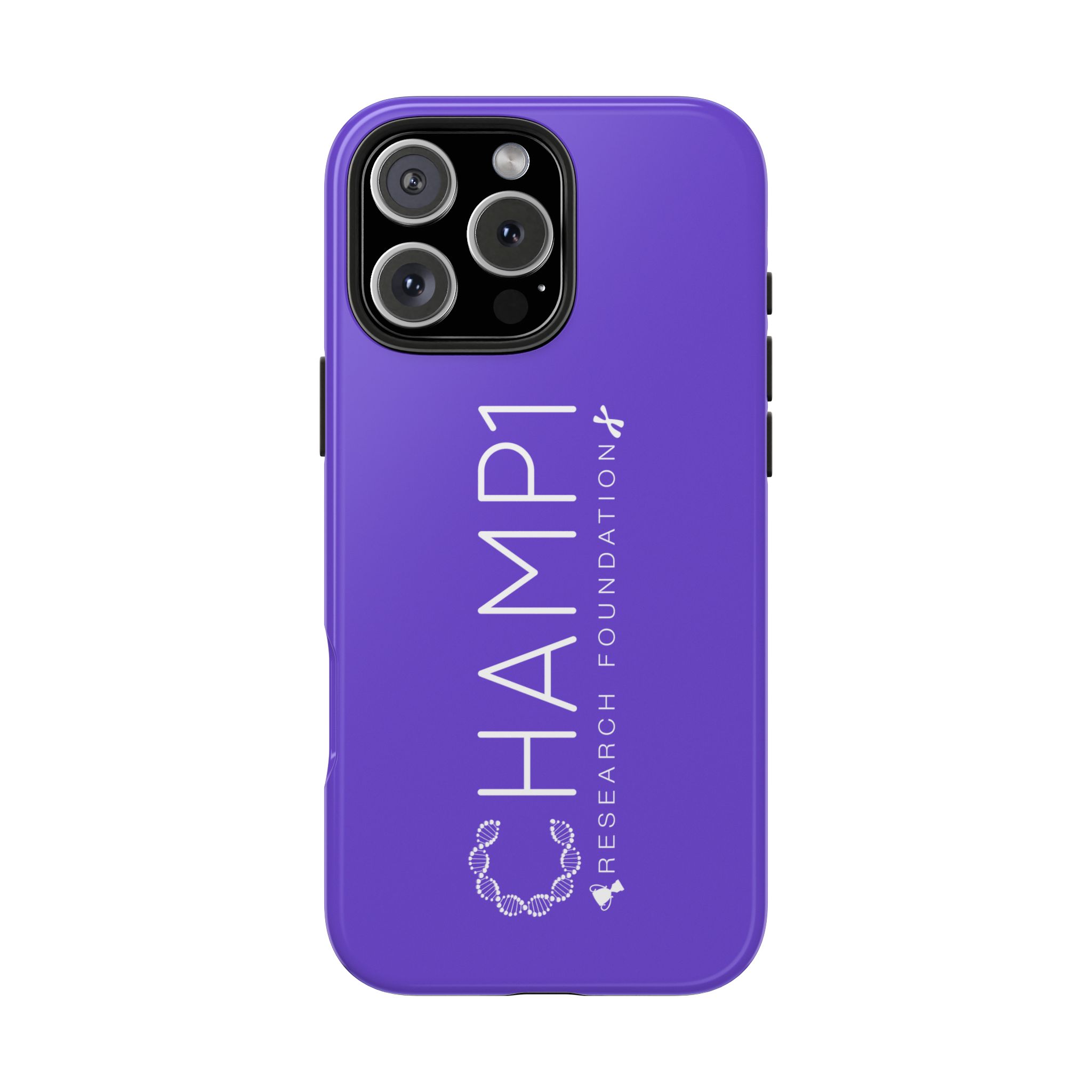 CHAMP1 Research Foundation Purple Tough Phone Case - Image 93