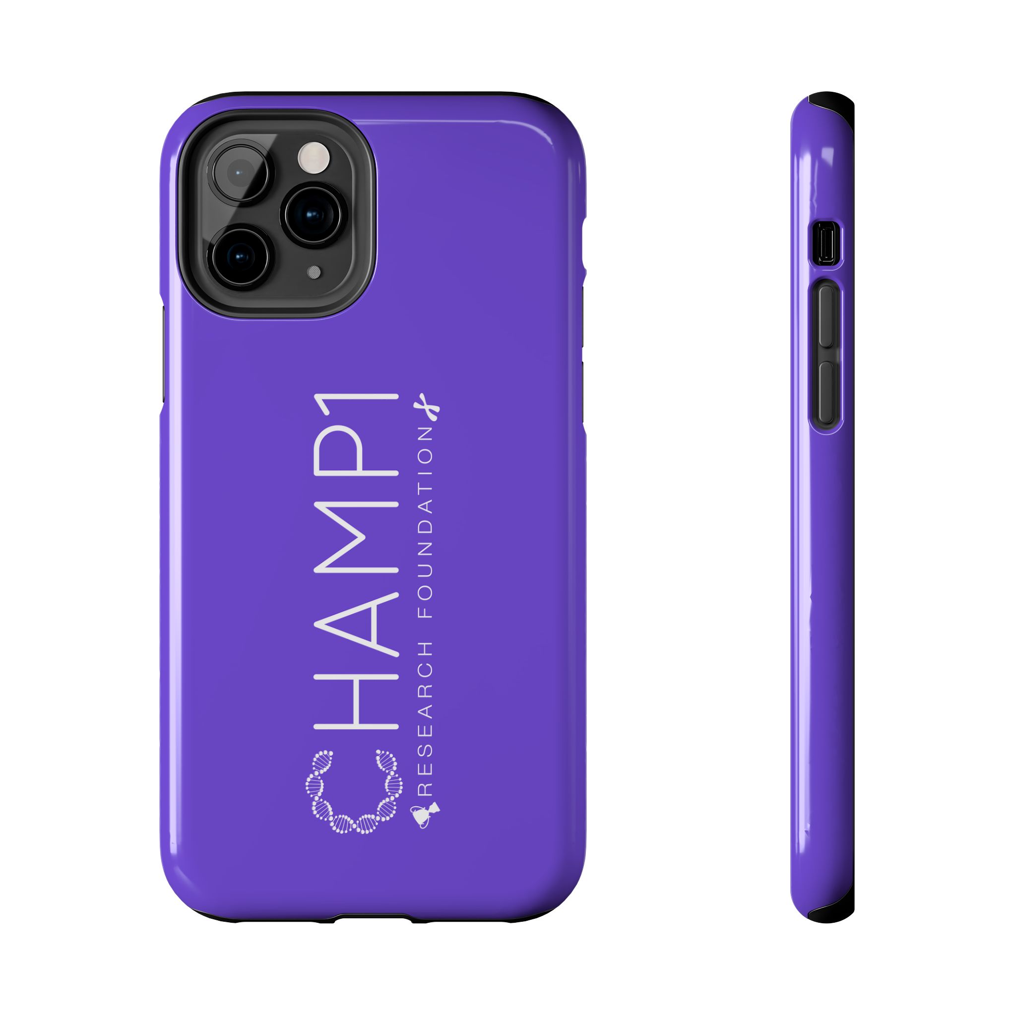 CHAMP1 Research Foundation Purple Tough Phone Case - Image 6