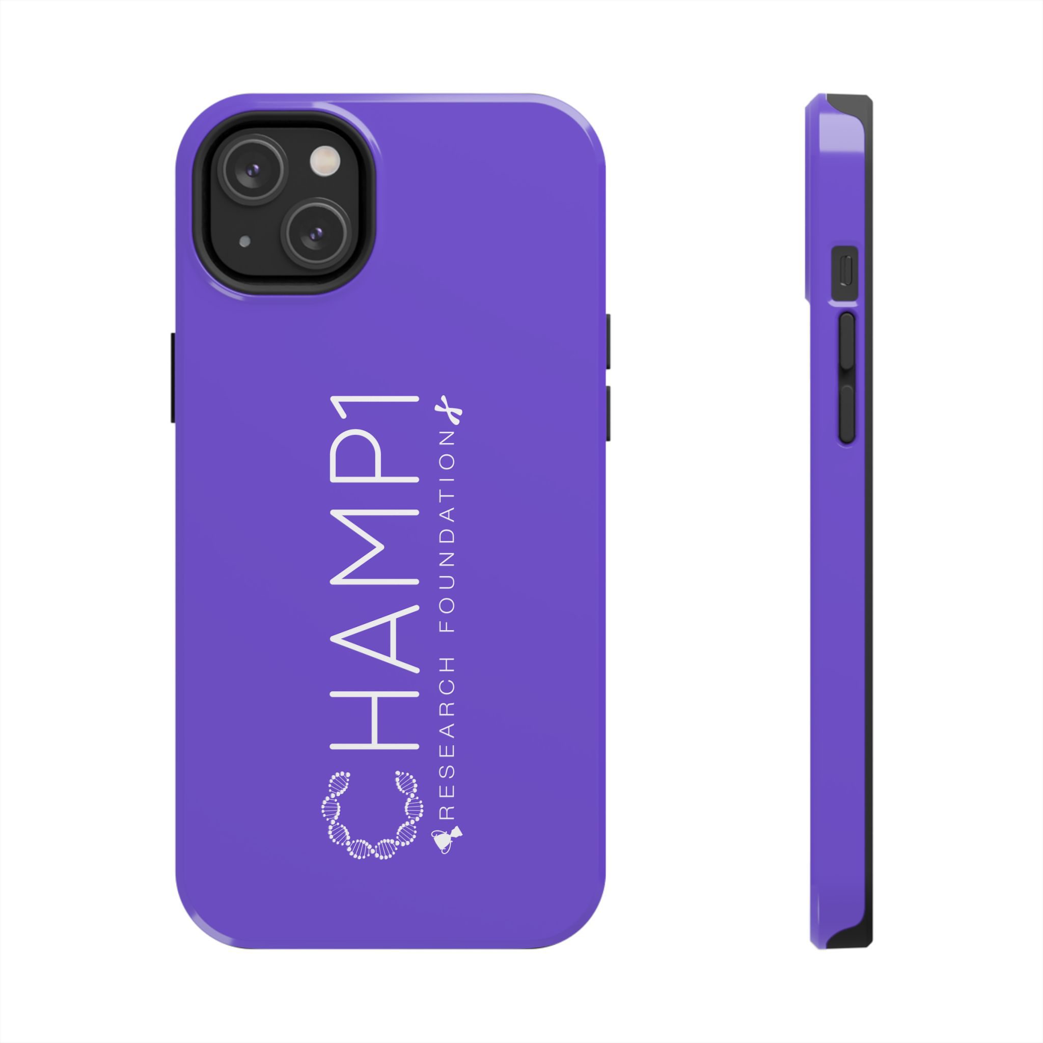 CHAMP1 Research Foundation Purple Tough Phone Case - Image 56