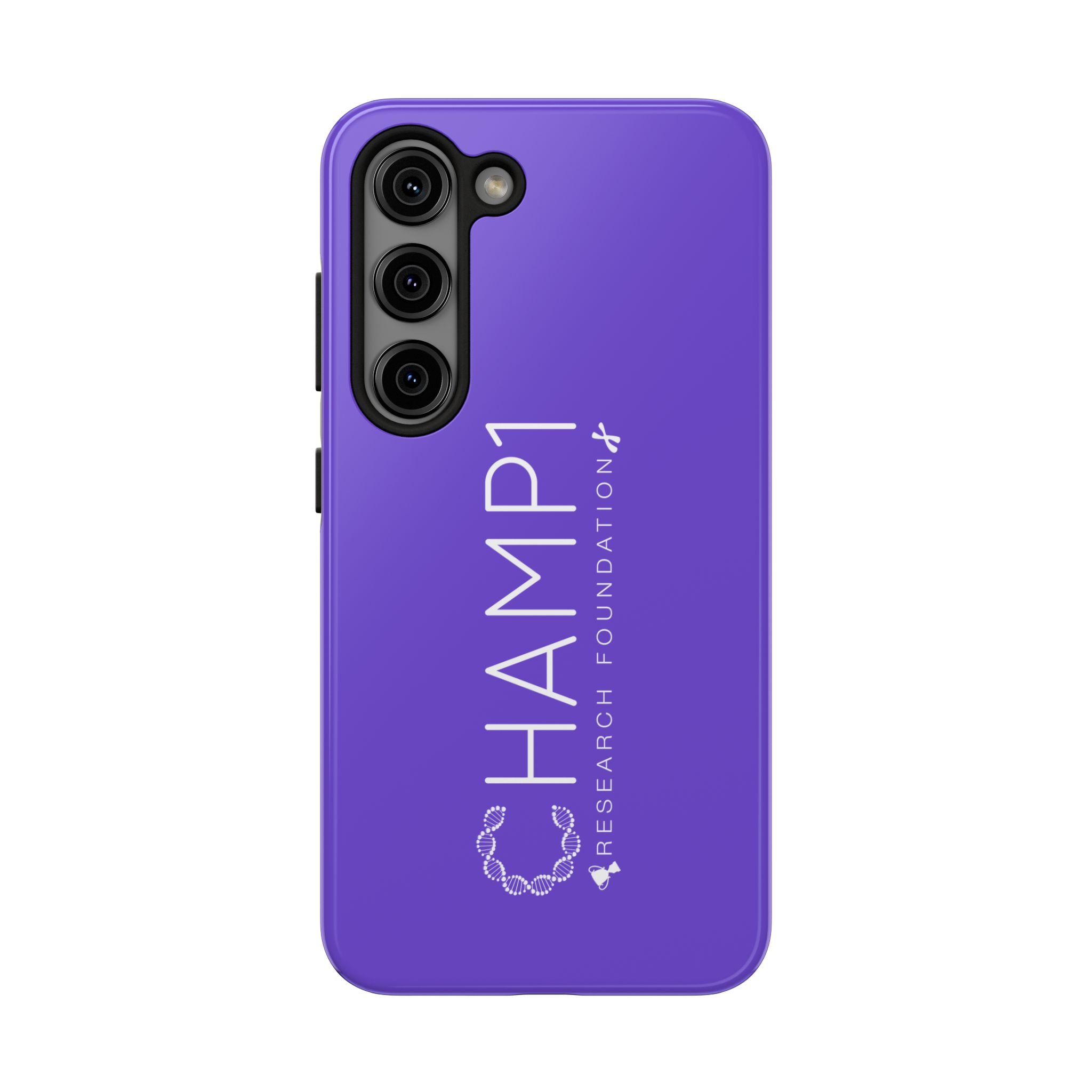 CHAMP1 Research Foundation Purple Tough Phone Case - Image 78