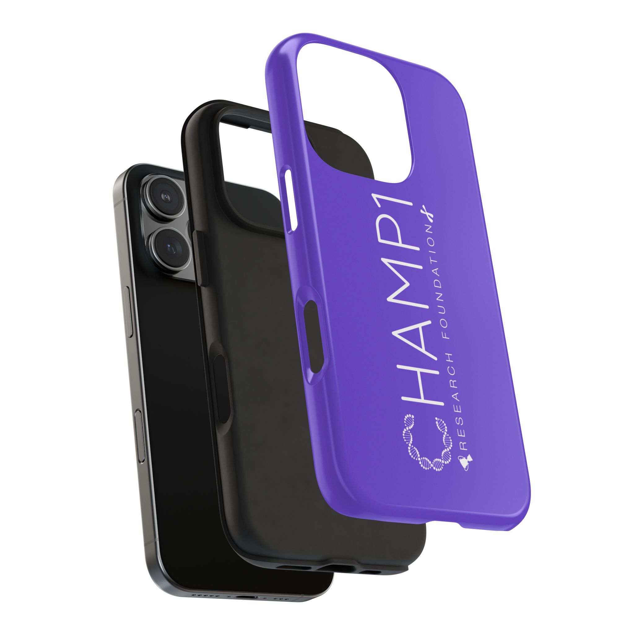 CHAMP1 Research Foundation Purple Tough Phone Case - Image 92
