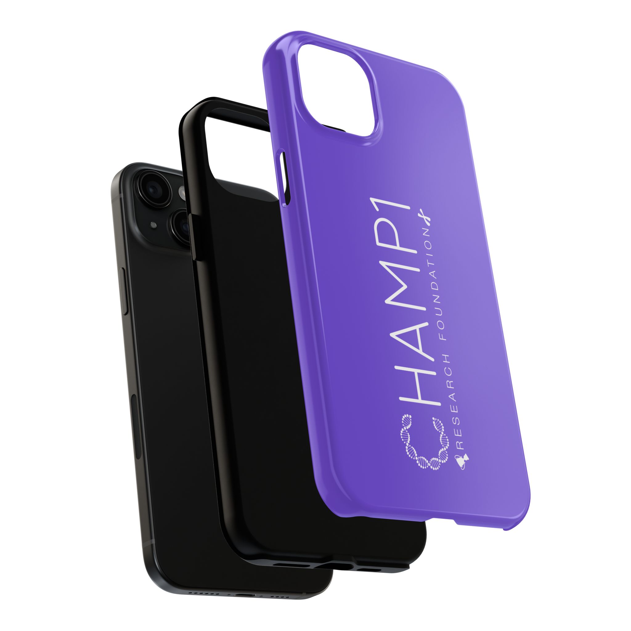 CHAMP1 Research Foundation Purple Tough Phone Case - Image 69