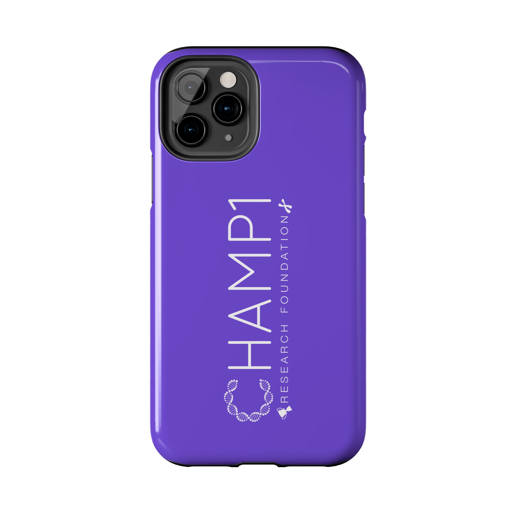 CHAMP1 Research Foundation Purple Tough Phone Case - Image 7