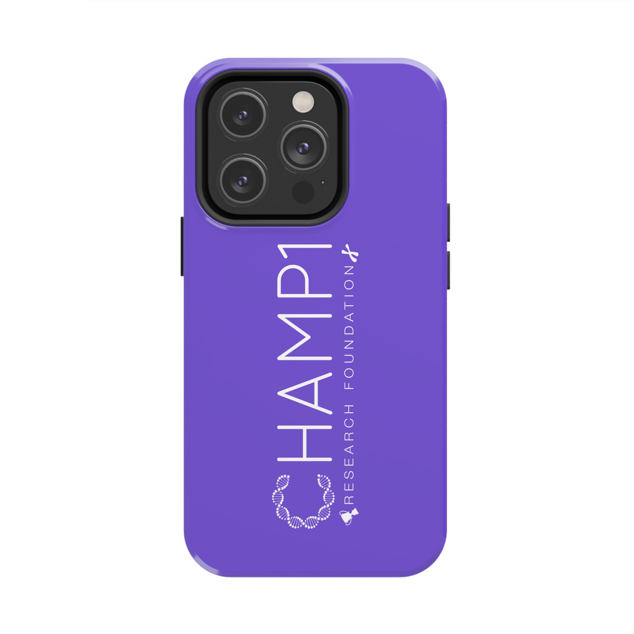 CHAMP1 Research Foundation Purple Tough Phone Case - Image 49
