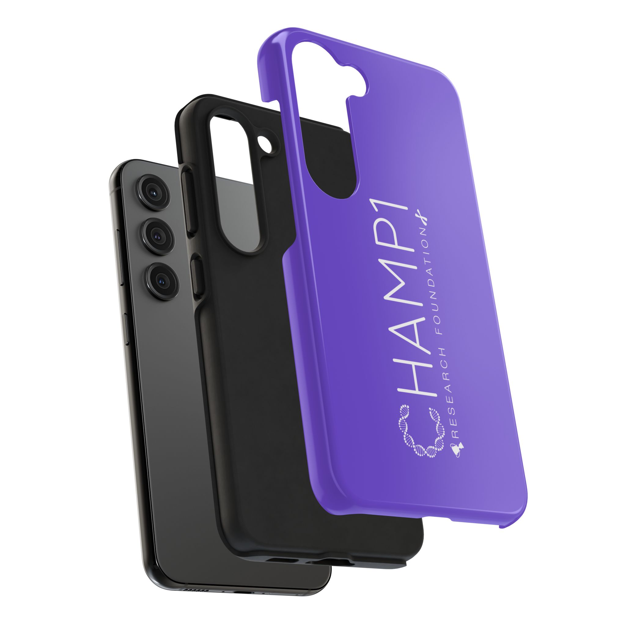 CHAMP1 Research Foundation Purple Tough Phone Case - Image 81