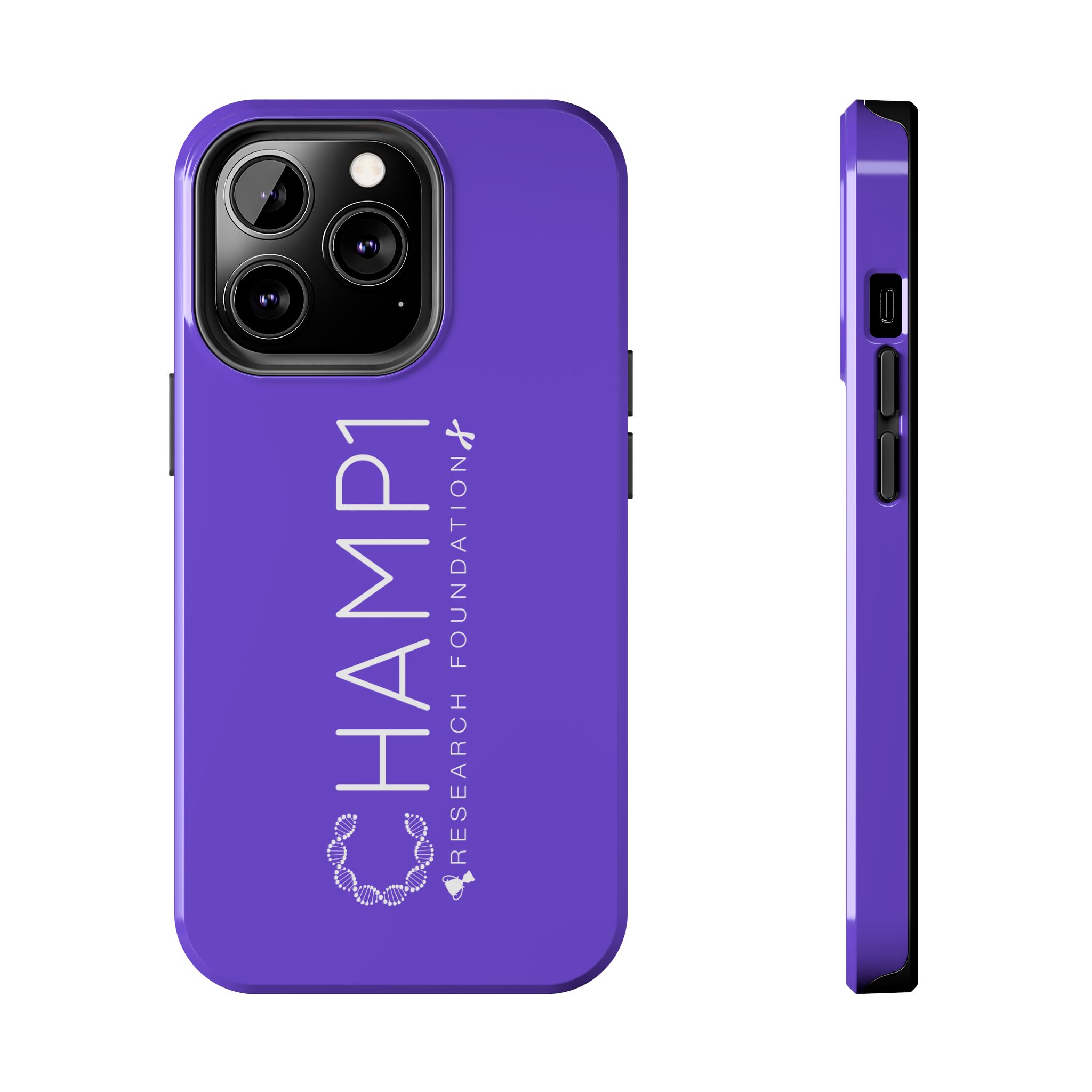 CHAMP1 Research Foundation Purple Tough Phone Case - Image 38